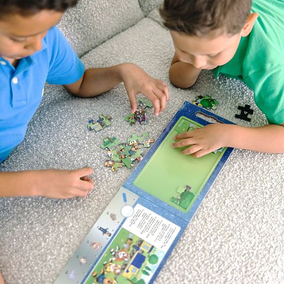 Magnetne Puzzle Psići u ophodnji Kamioni
