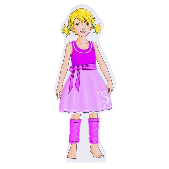 Magnetna slagalica - obuci lutku