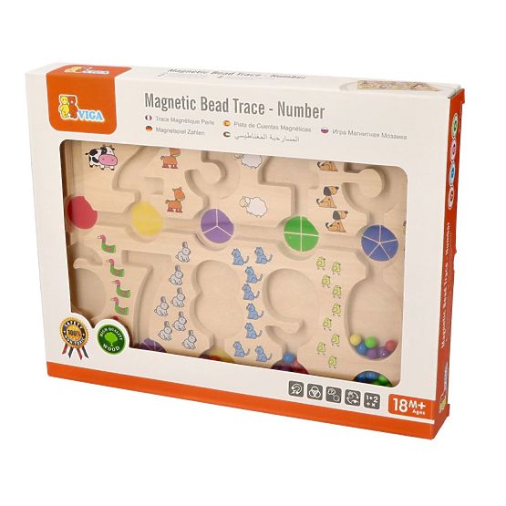 Magnetski labirint s brojevima