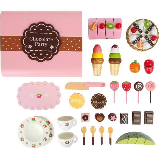 Mala Foot kutija drvenih slatkiša