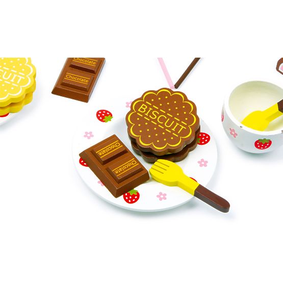 Mala Foot kutija drvenih slatkiša