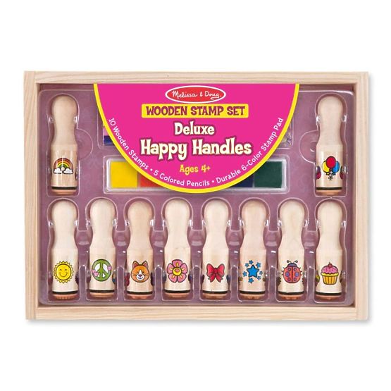 Melissa & Doug - drvene marke u kutiji