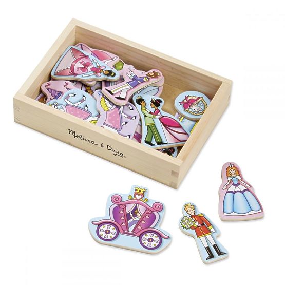 Melissa & Doug - magneti za hladnjak Princess 20kom