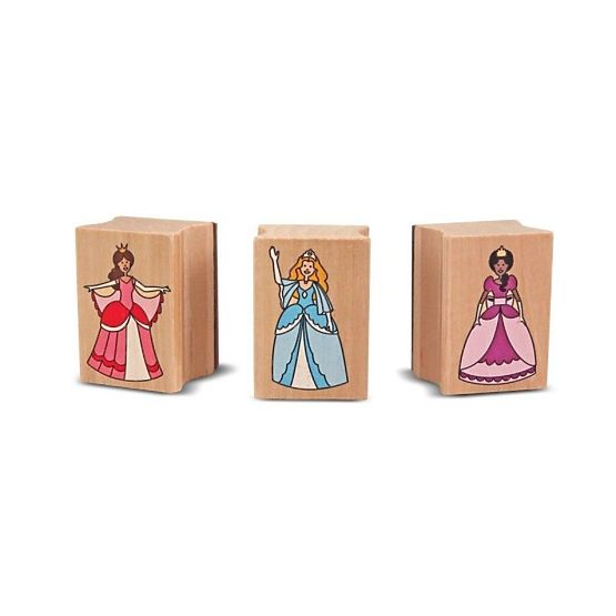 Melissa & Doug - Set drvenih maraka Princess