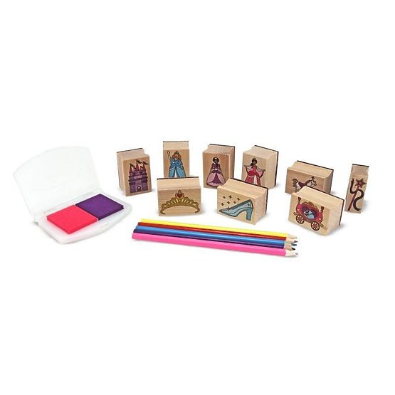 Melissa & Doug - Set drvenih maraka Princess