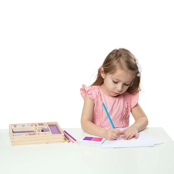 Melissa & Doug - Set drvenih maraka Princess