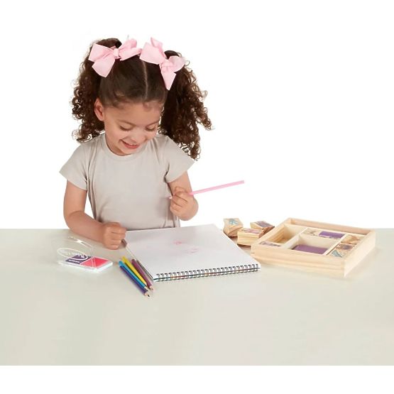Melissa & Doug - Set drvenih maraka Princess