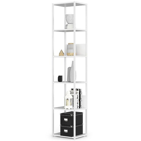 METALNA POLICA LOFT 400 BIJELA/BIJELA