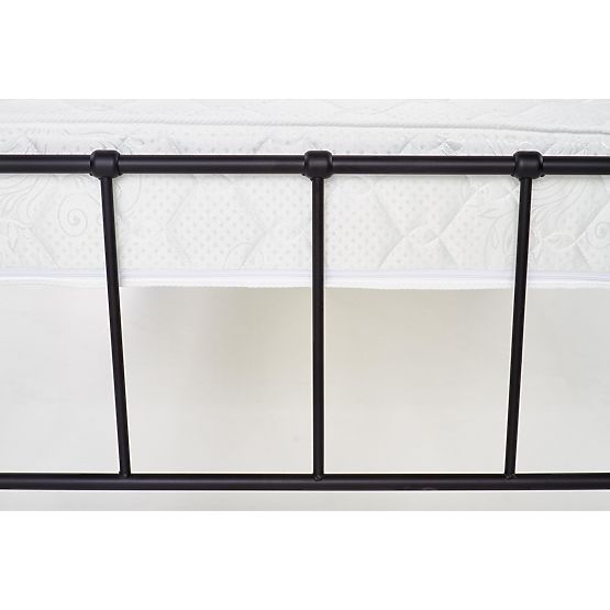 Metalni krevet LINDA 120x200 cm - crni