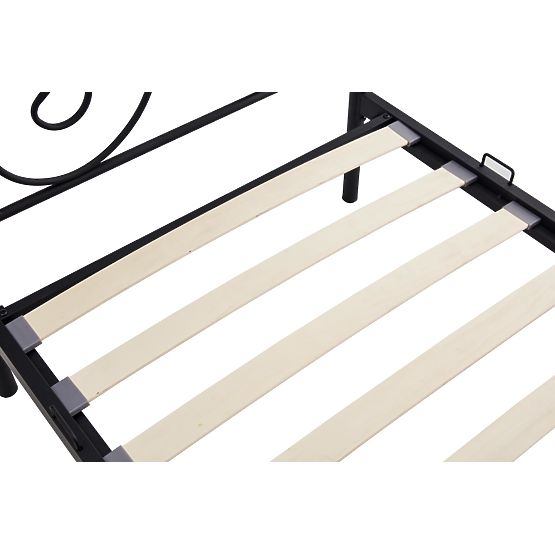 Metalni krevet PANAMA 200x90 - crni