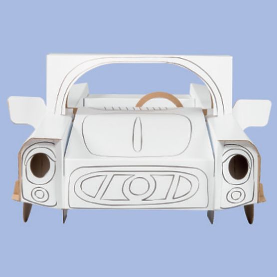 MINI kartonski automobil