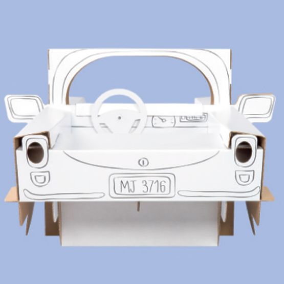MINI kartonski automobil