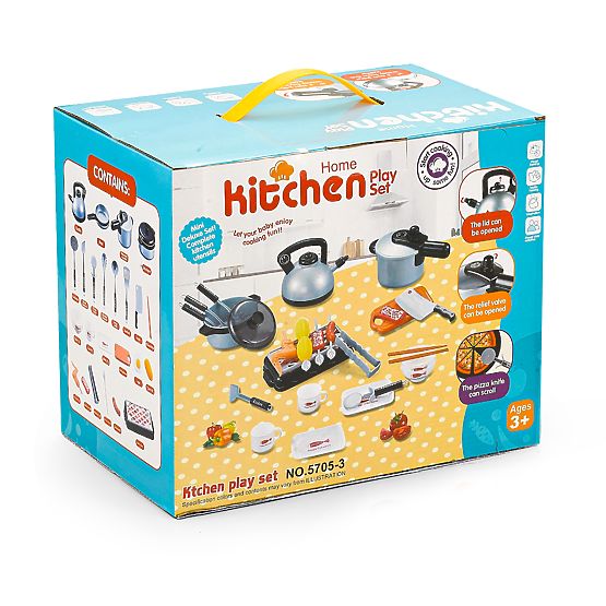 Mini kuhinja lonci pribor za kuhinju za djecu