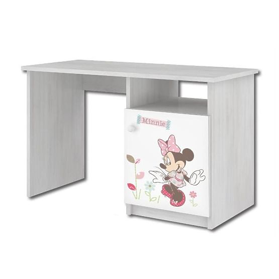 Minnie Mouse radni stol - dekor norveškog bora