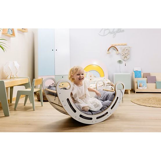 Montessori ljuljačka - bijela boja