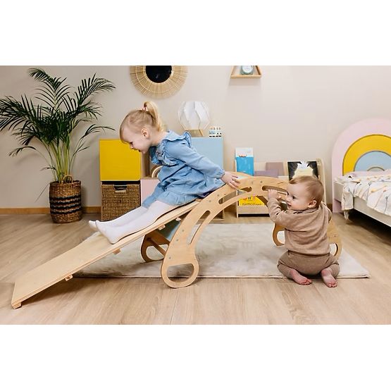Montessori tobogan - prirodni