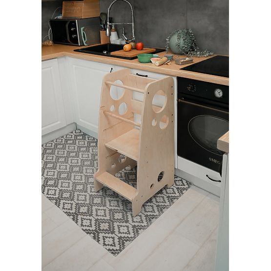 Montessori toranj za učenje Lena MAXI 85 - prirodni