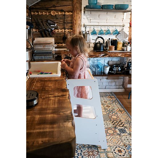 Montessori toranj za učenje Nora - bijela