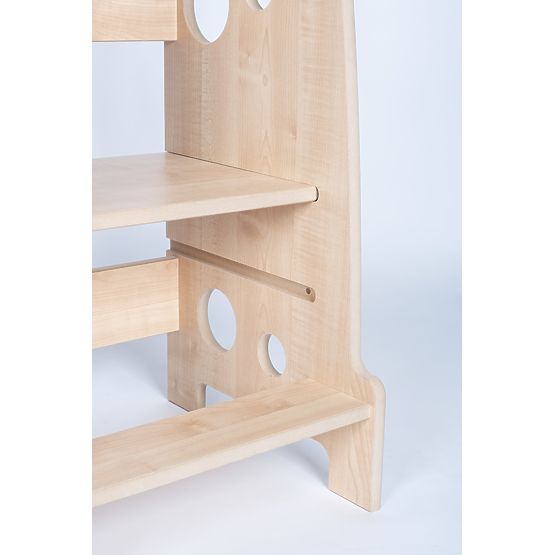 Montessori toranj za učenje Prstenovi dekor Woody
