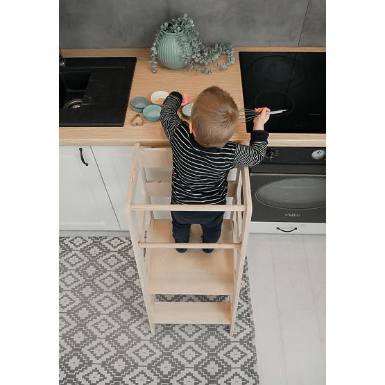 Montessori toranj za učenje Sara MAXI 90 - prirodni