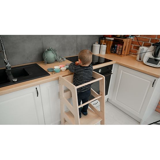 Montessori toranj za učenje Sara MAXI 90 - prirodni