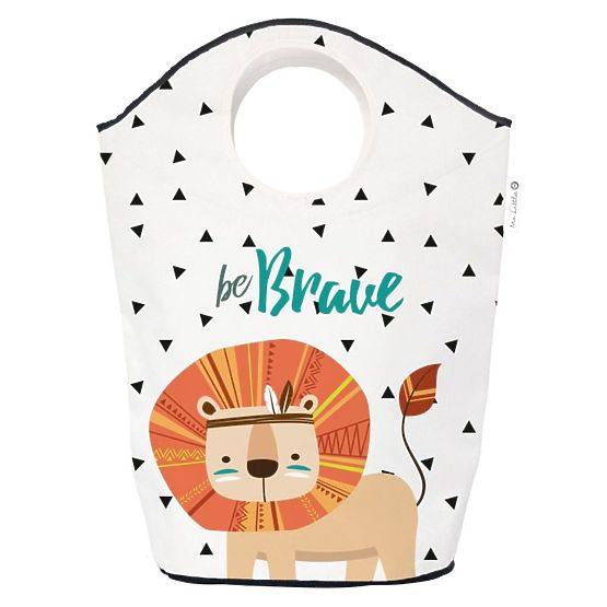 Mr. Little Fox Dječja torba za pohranu - Hrabri lav