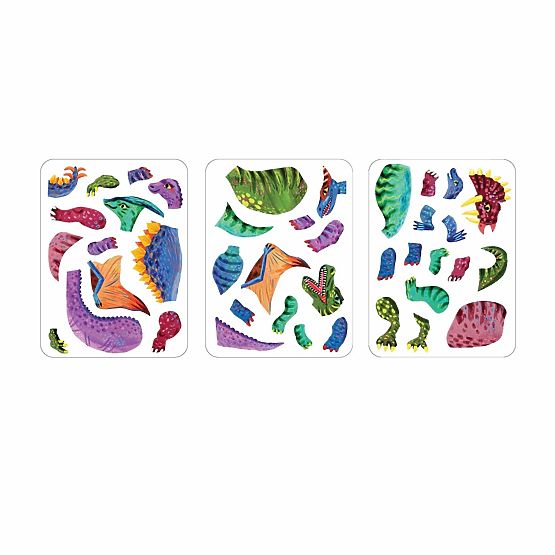 Mudpuppy Magnetni set Dino Mix-Up
