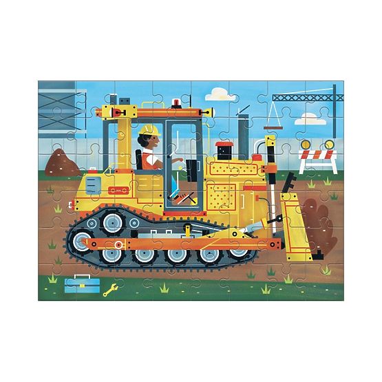 Mudpuppy Puzzle Buldožer 48 dijelova