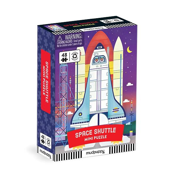 Mudpuppy Puzzle Space Shuttle 48 komada