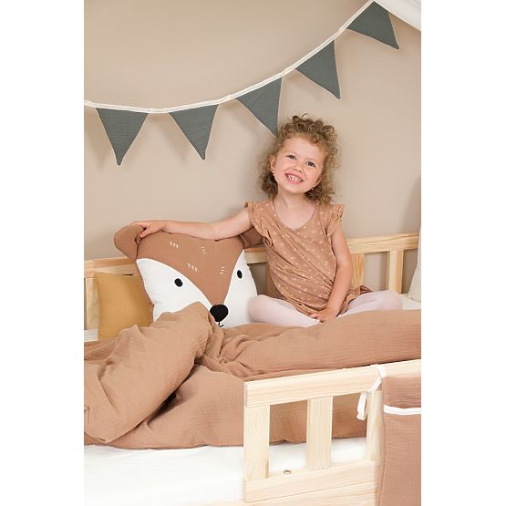 Mušelinska girlanda Ourbaby - toffee