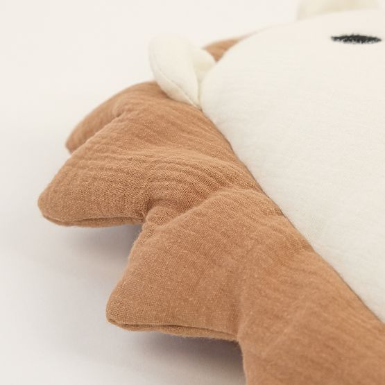 Mušelinski jastučić Ourbaby 38x35 cm - Jež