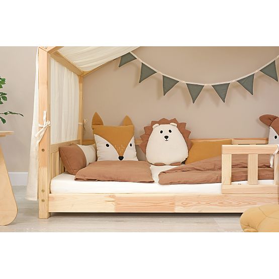 Mušelinski jastučić Ourbaby 38x35 cm - Jež