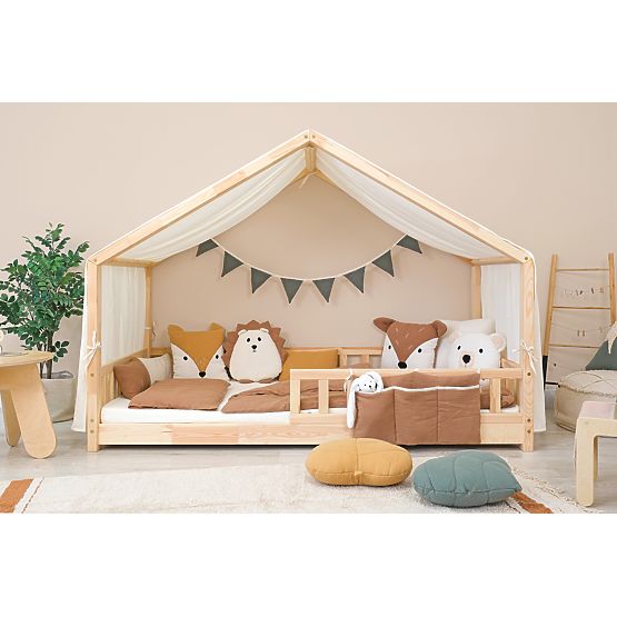 Mušelinski jastučić Ourbaby 40x40 cm - zeleni