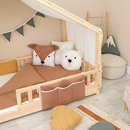 Mušelinski jastuk Ourbaby 35x35 cm - Srna