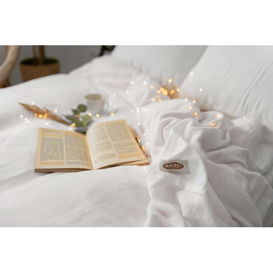 Muslin listovi 140x200 cm + 70x90 cm bijeli