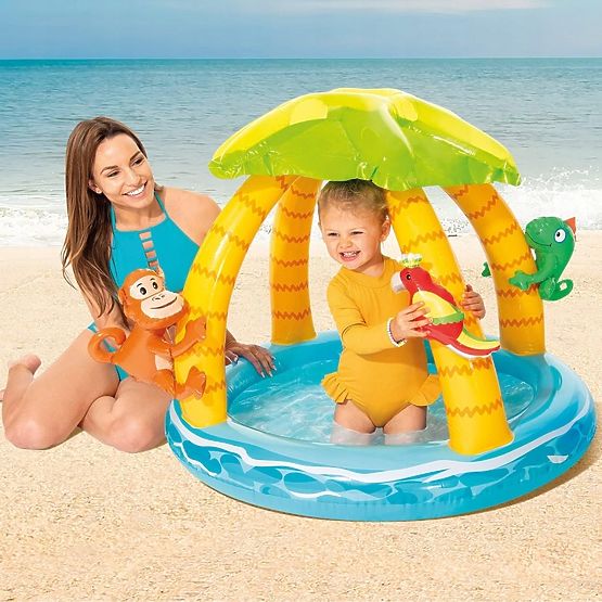 Nafukajući dječji bazen otok s krovićem INTEX 58417
