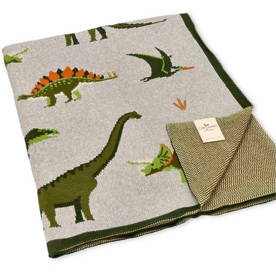 Nature Planet Deka od organskog pamuka Dinosauri