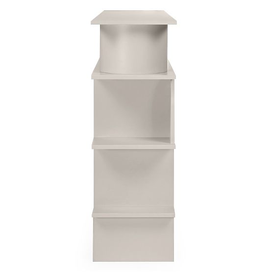 Niski regal Rangali, kašmir, zaobljen