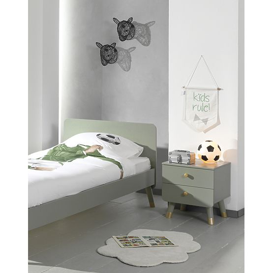 Noćni ormarić Billy - maslinasto zelena