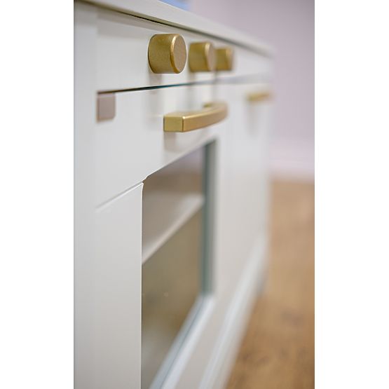 Nordijska drvena kuhinja s priborom