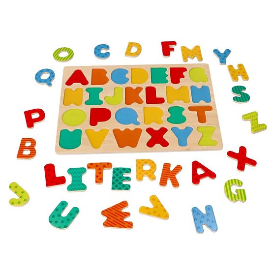 Nova drvena slagalica Abeceda - puzzle s slovima