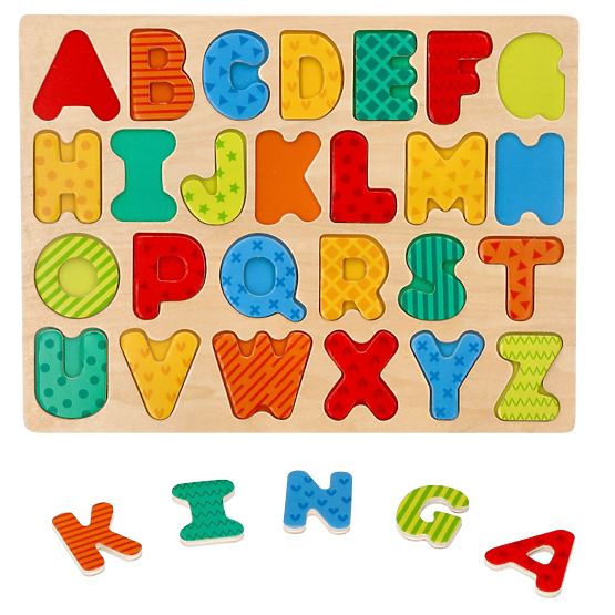Nova drvena slagalica Abeceda - puzzle s slovima