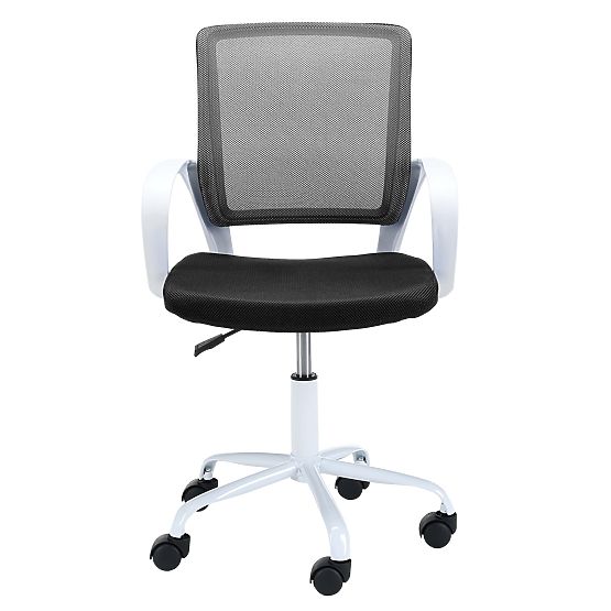 OKRETNA STOLICA FD-6 BIJELA / CRNA