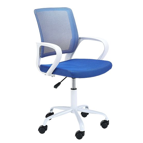 OKRETNA STOLICA FD-6 BIJELA / PLAVA