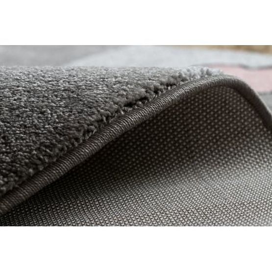 Okrugli tepih PETIT JEDNOROŽAC, sivi