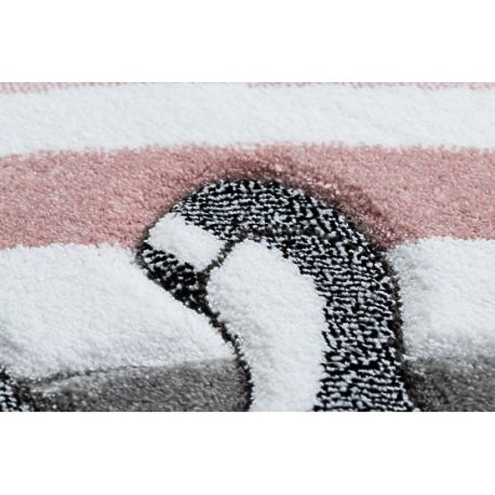 Okrugli tepih PETIT PONY Poni, sivi