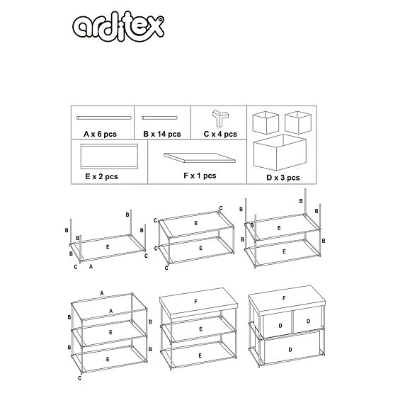 Organizator s ladicama Mickey Mouse