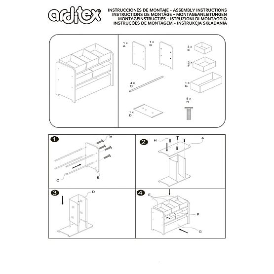 Organizator za igračke Minnie Mouse