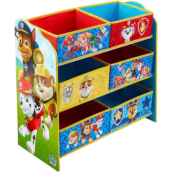 Organizator za igračke s kutijama za odlaganje - Paw Patrol