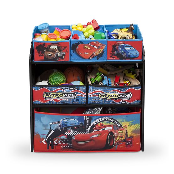 Organizér  na hračky Cars